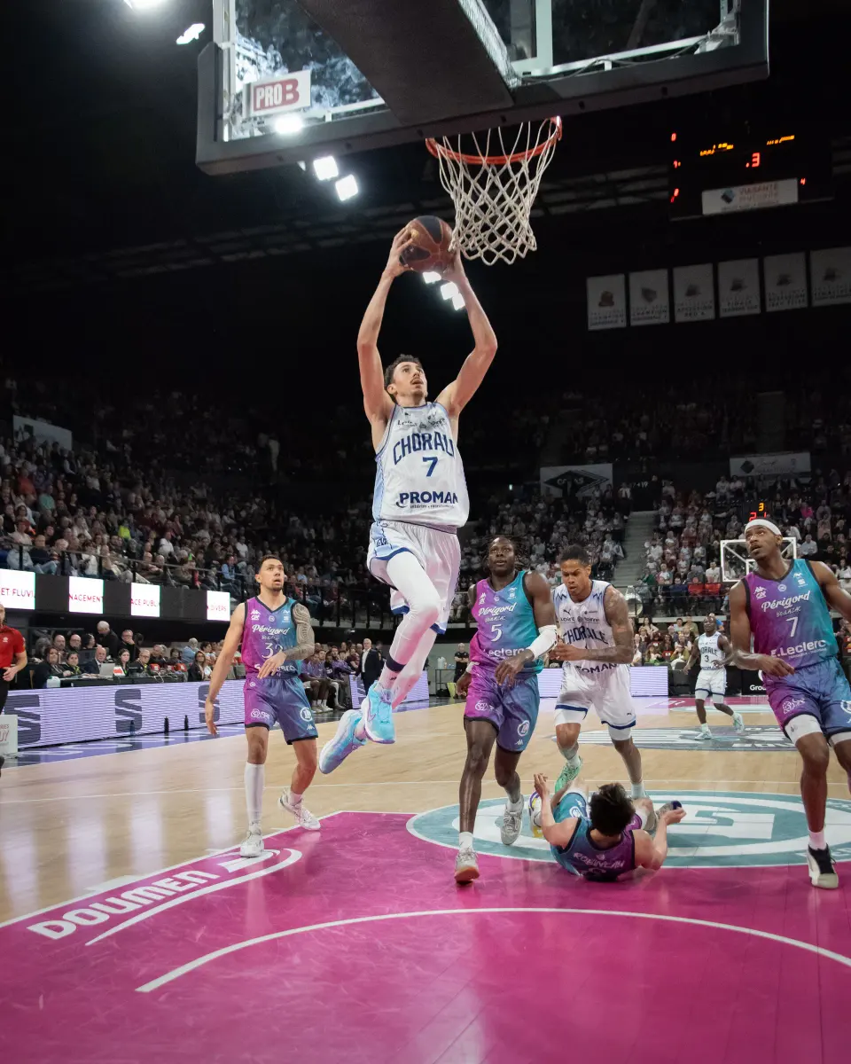 BBD vs Roannes · Basketball · Le Palio, Boulazac — photo 9