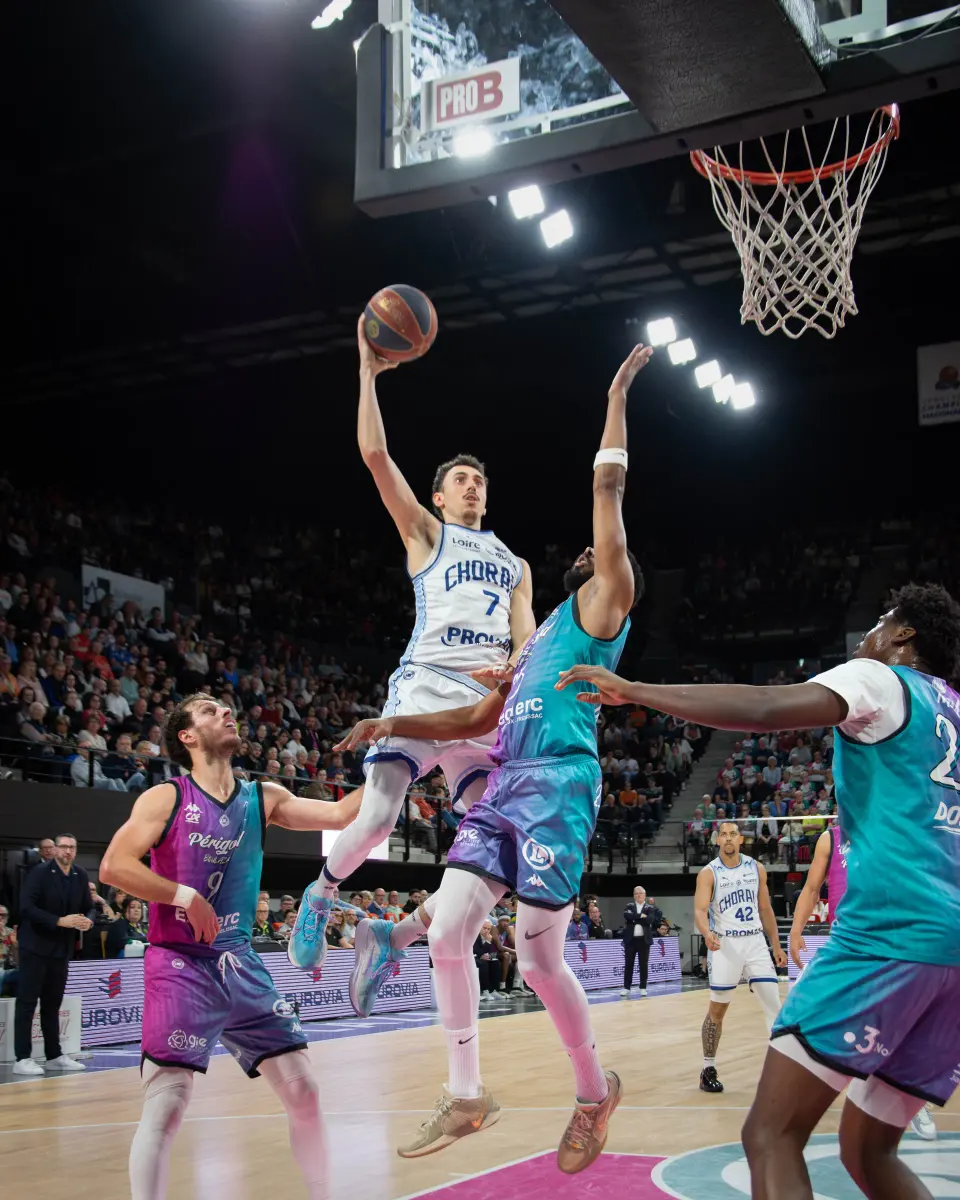 BBD vs Roannes · Basketball · Le Palio, Boulazac — photo 17