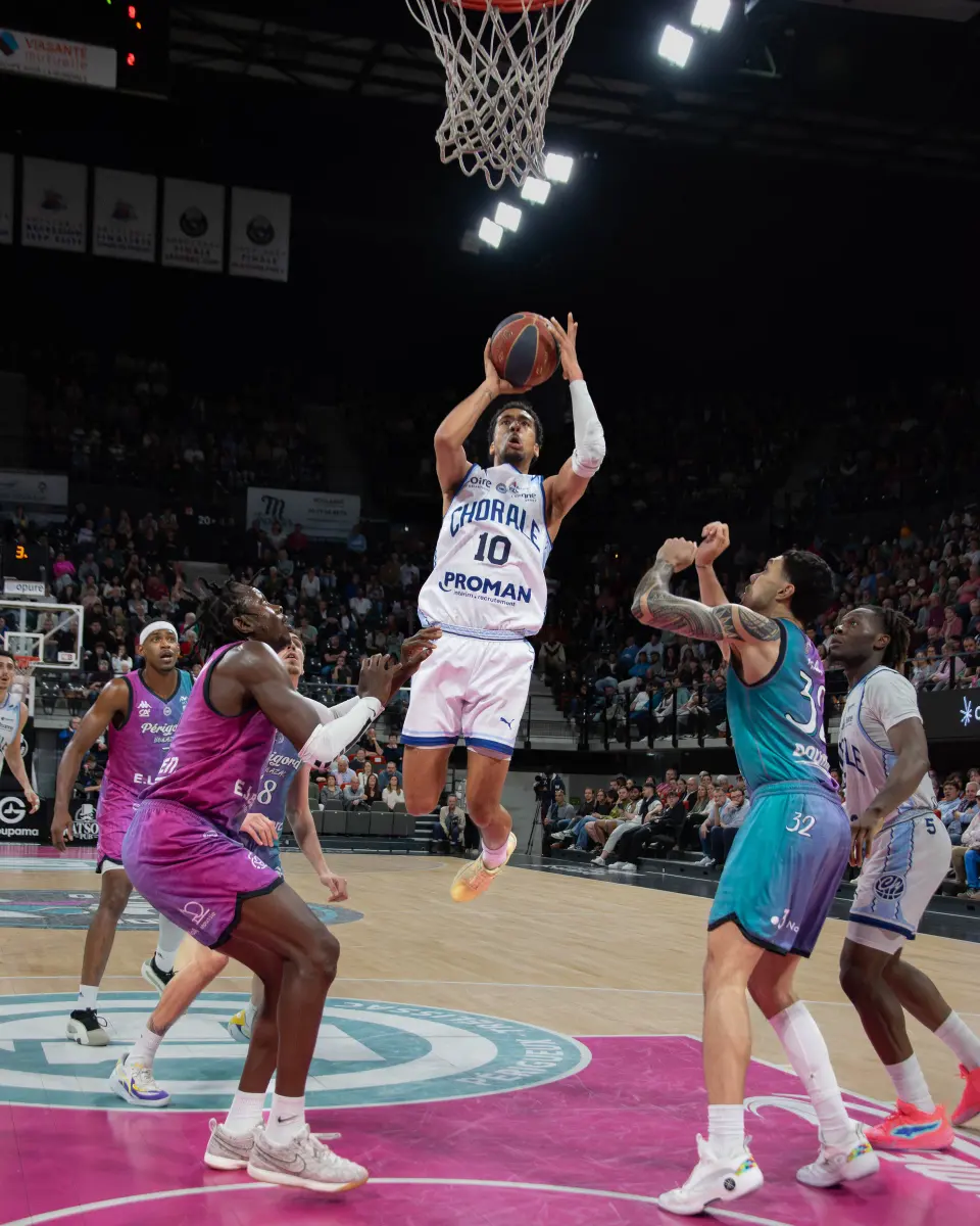 BBD vs Roannes · Basketball · Le Palio, Boulazac — photo 19