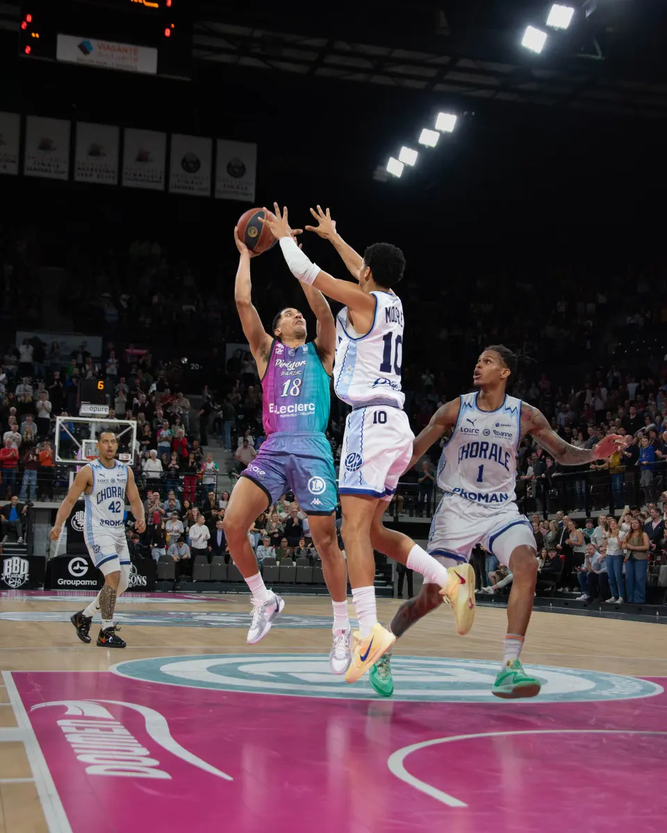 BBD vs Roannes · Basketball · Le Palio, Boulazac — photo 24