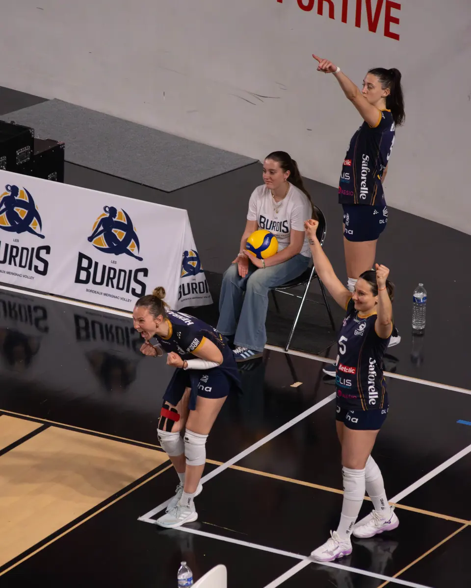 Burdis Volley · Volleyball · Palais des sports, Bordeaux — photo 9