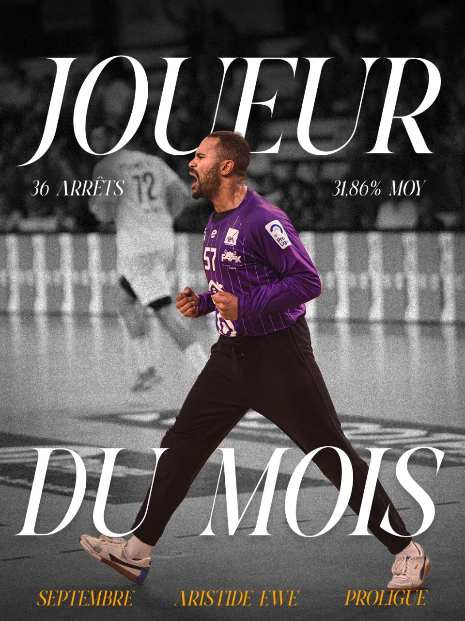 Joueur du mois septembre