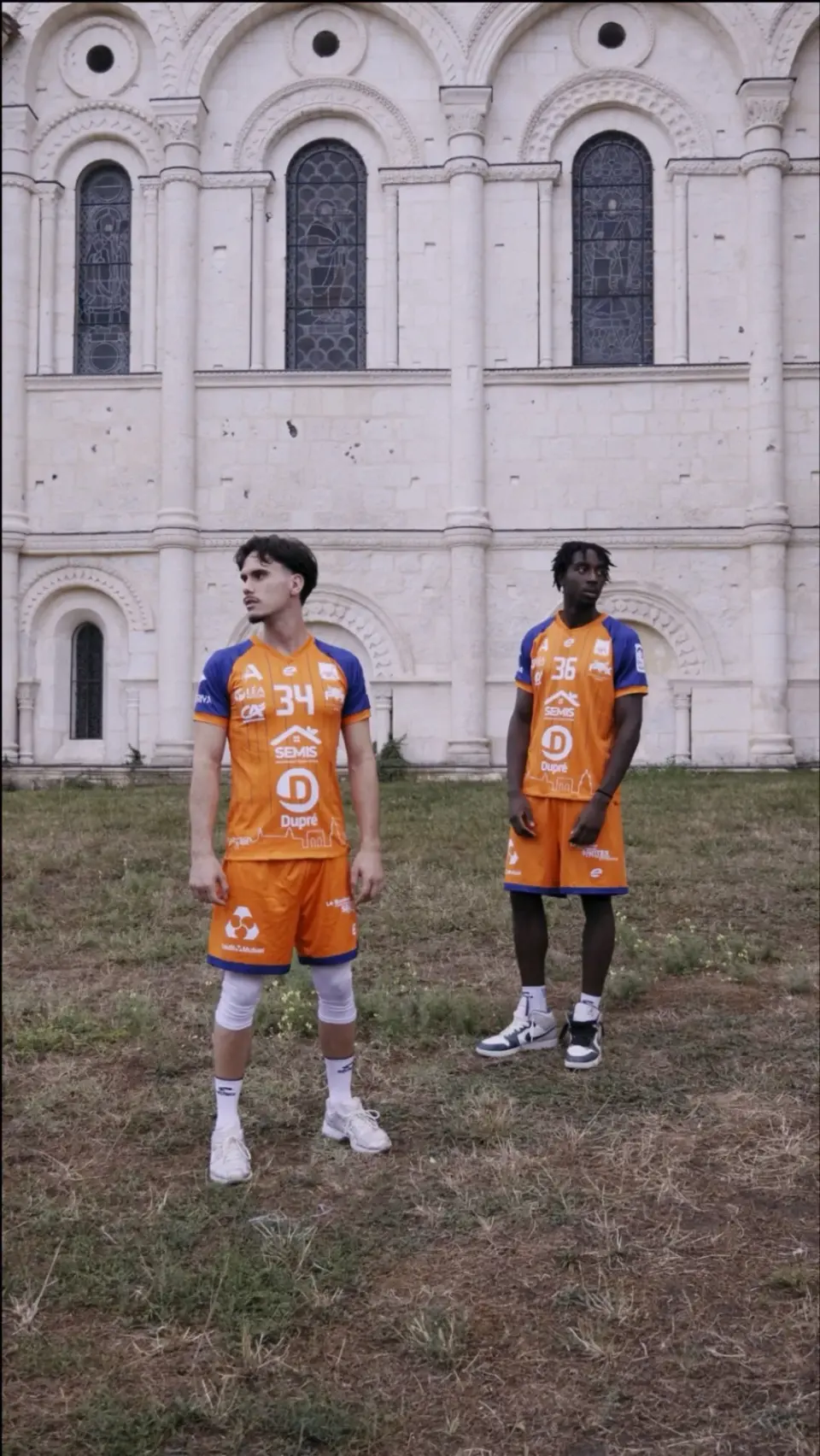 Reveal du maillot extérieur US Saintes Handball