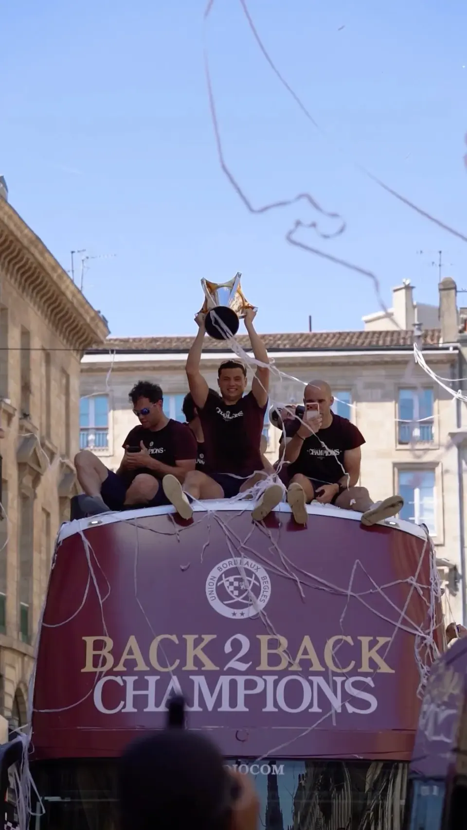 UBB Champions le défilé